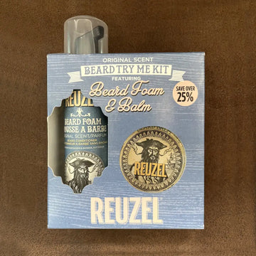 Reuzel Beard Foam and balm kit - #barbers_chapel_allerton# - #barbers_leeds#