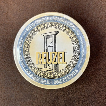 Reuzel solid cologne wood and spice - Barbers Chapel Allerton